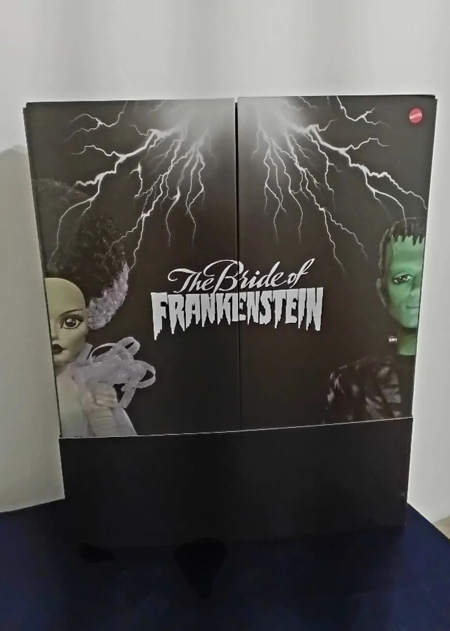 Caixa vazia do 2 pack de bonecos Monster High Noiva de Frankenstein - Foto 1