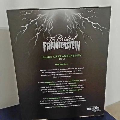 Caixa vazia do 2 pack de bonecos Monster High Noiva de Frankenstein - Foto 4